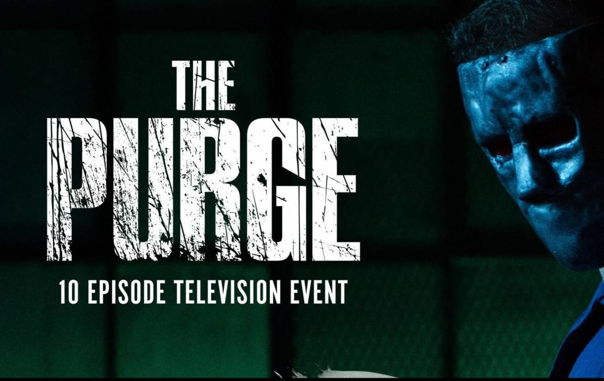 San Diego Comic-Con: Trailer en nieuws The Purge tv-serie