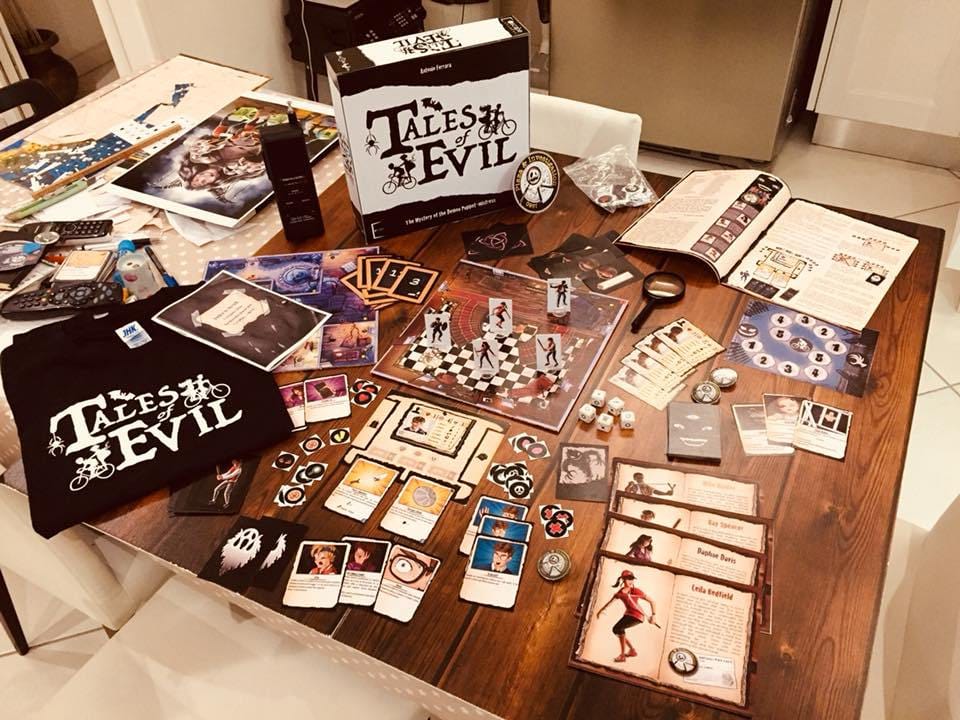 Horrorcrowdfunding: Tales of Evil (bordspel)