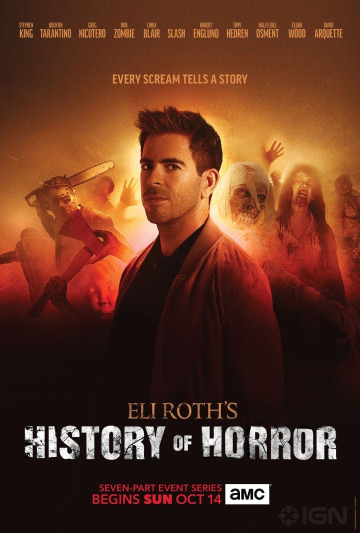 Horrorgenre krijgt eigen curriculum: ´Eli Roth´s History of Horror´