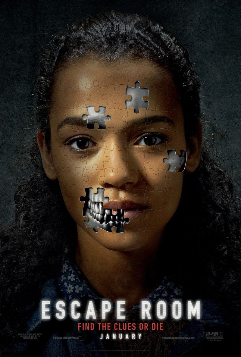 ´Find the clues´- bekijk hier de trailer en poster van Escape room (2019)