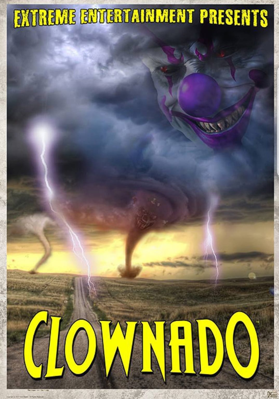 Clownado: schuilen is geen optie