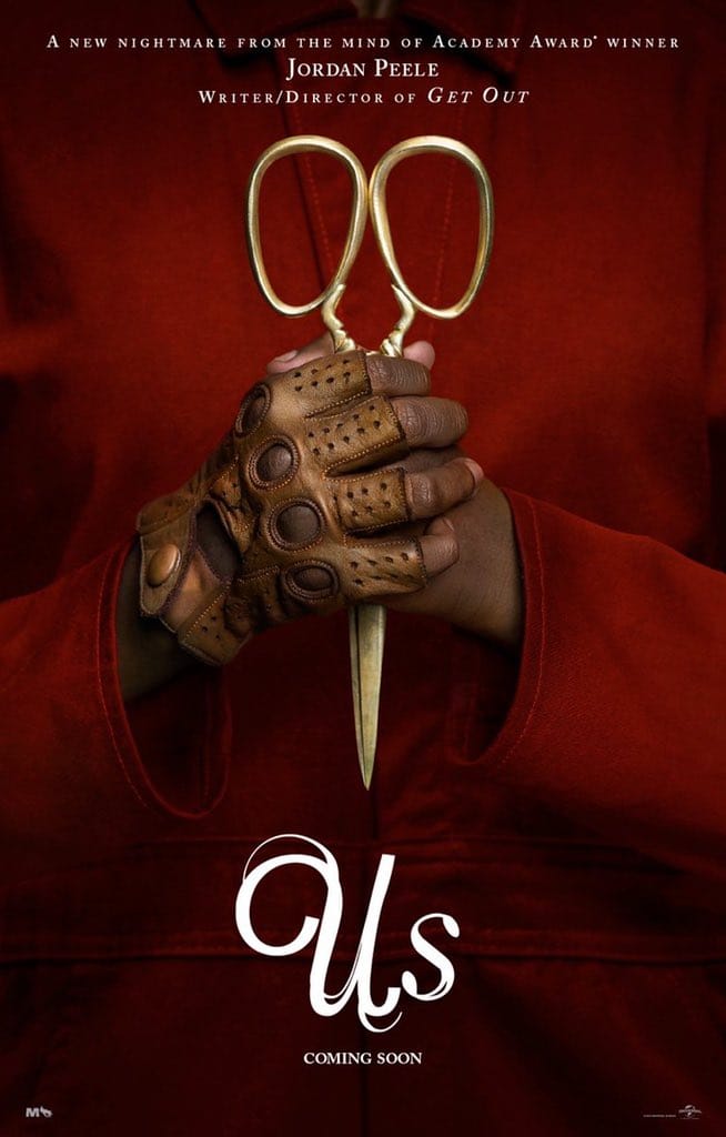 Poster Jordan Peele's 'Us', trailer volgt met Kerstmis