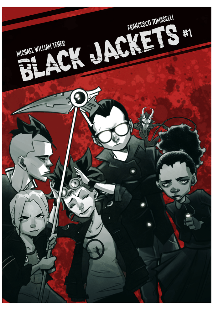 Horrorcrowdfunding: comic Black Jackets #1