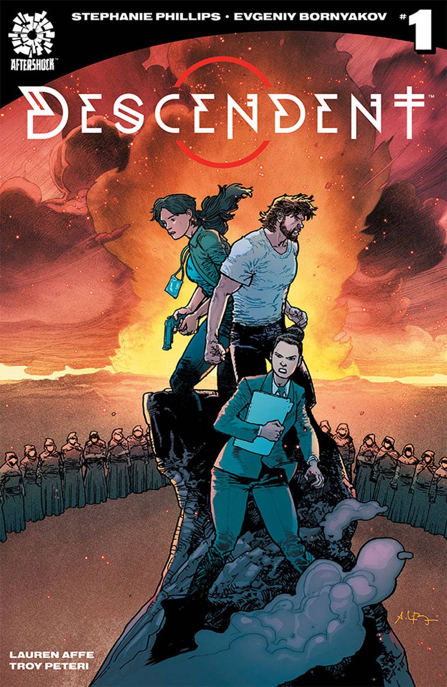 Nieuwe comicreeks 'Descendent' is perfect voor X-files fans