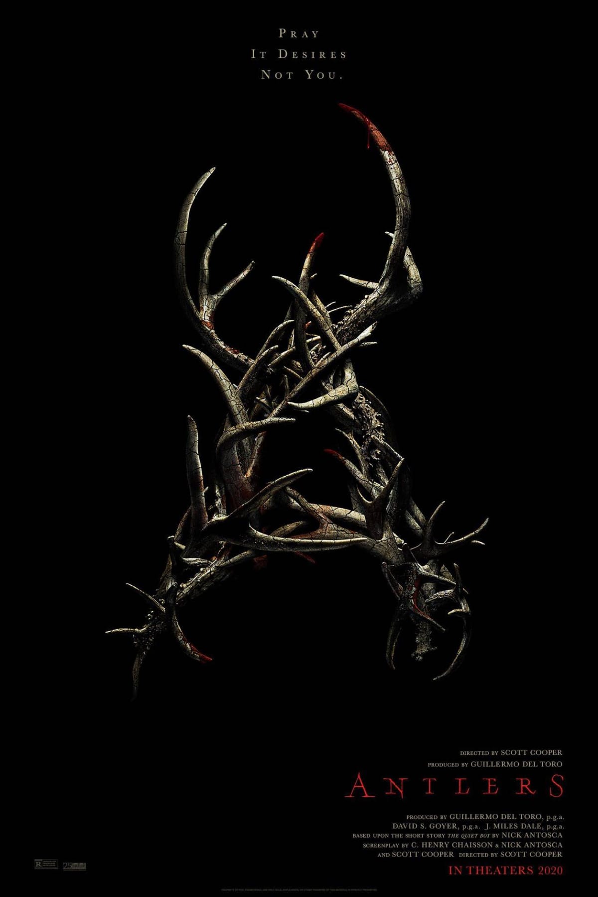 Antlers,  een nieuwe horror van Guillermo del Toro