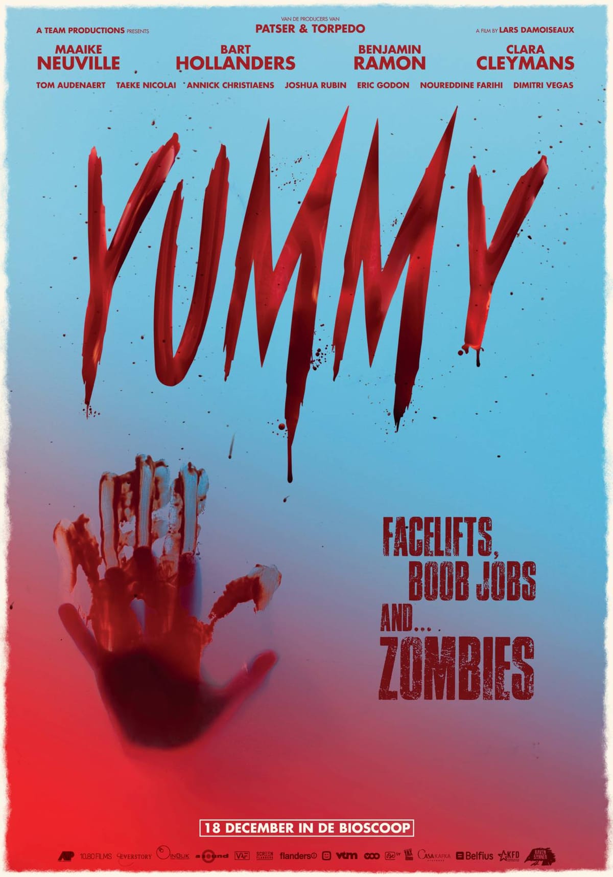 Trailer voor Vlaamse zombiekomedie 'Yummy'