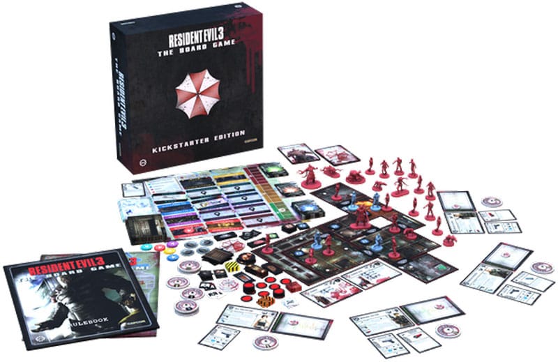 Kickstarter: Ook Resident Evil 3 wordt een bordspel