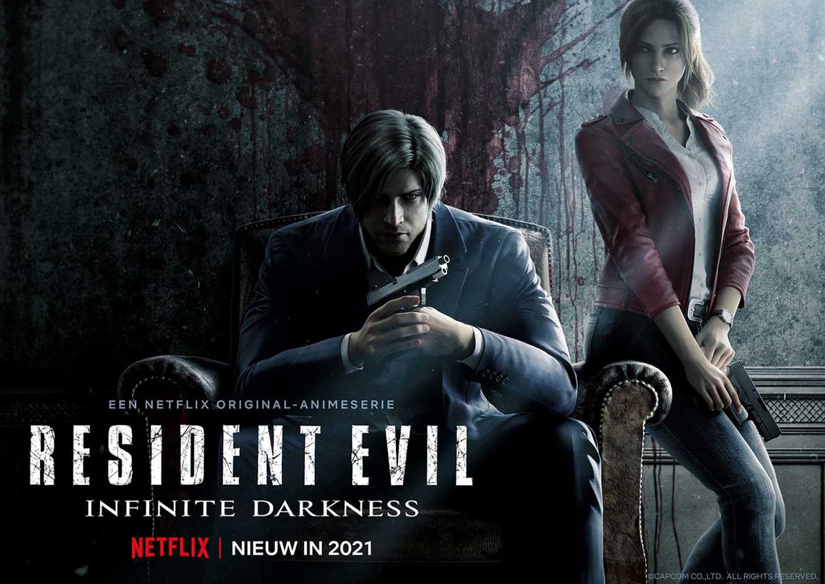 Kijk nu de eerste minuten van Netflix' Resident Evil: Infinite Darkness