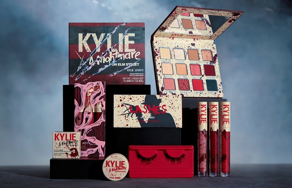 Kylie X A Nightmare on Elm street- de bloederigste Halloween-make-upcollectie van 2021