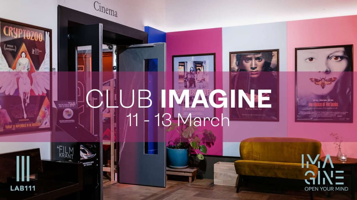 Fantastisch filmaanbod op het Club Imagine (11 t/m 13 maart)