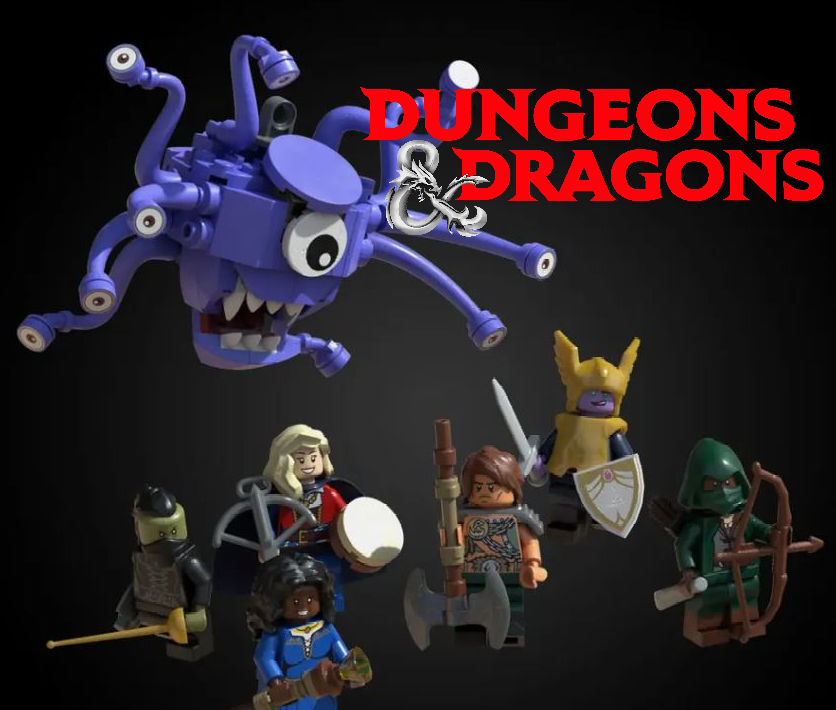 Er komt een gigantische LEGO-set van Dungeons & Dragons