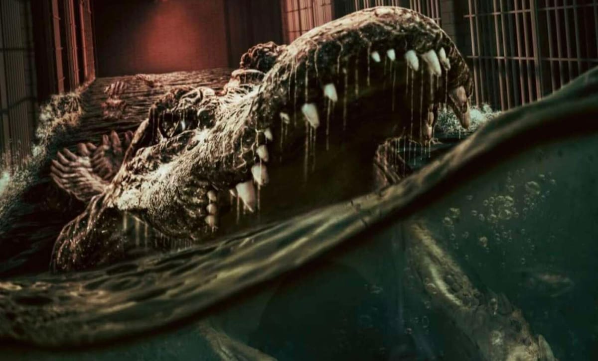 Alligators tijdens een prison break in 'The Flood'