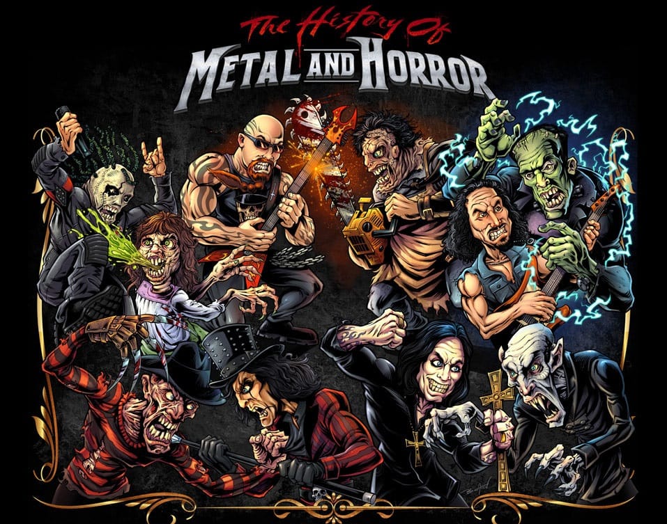 Recensie: ‘The History of Metal and Horror’ – Een duistere cocktail