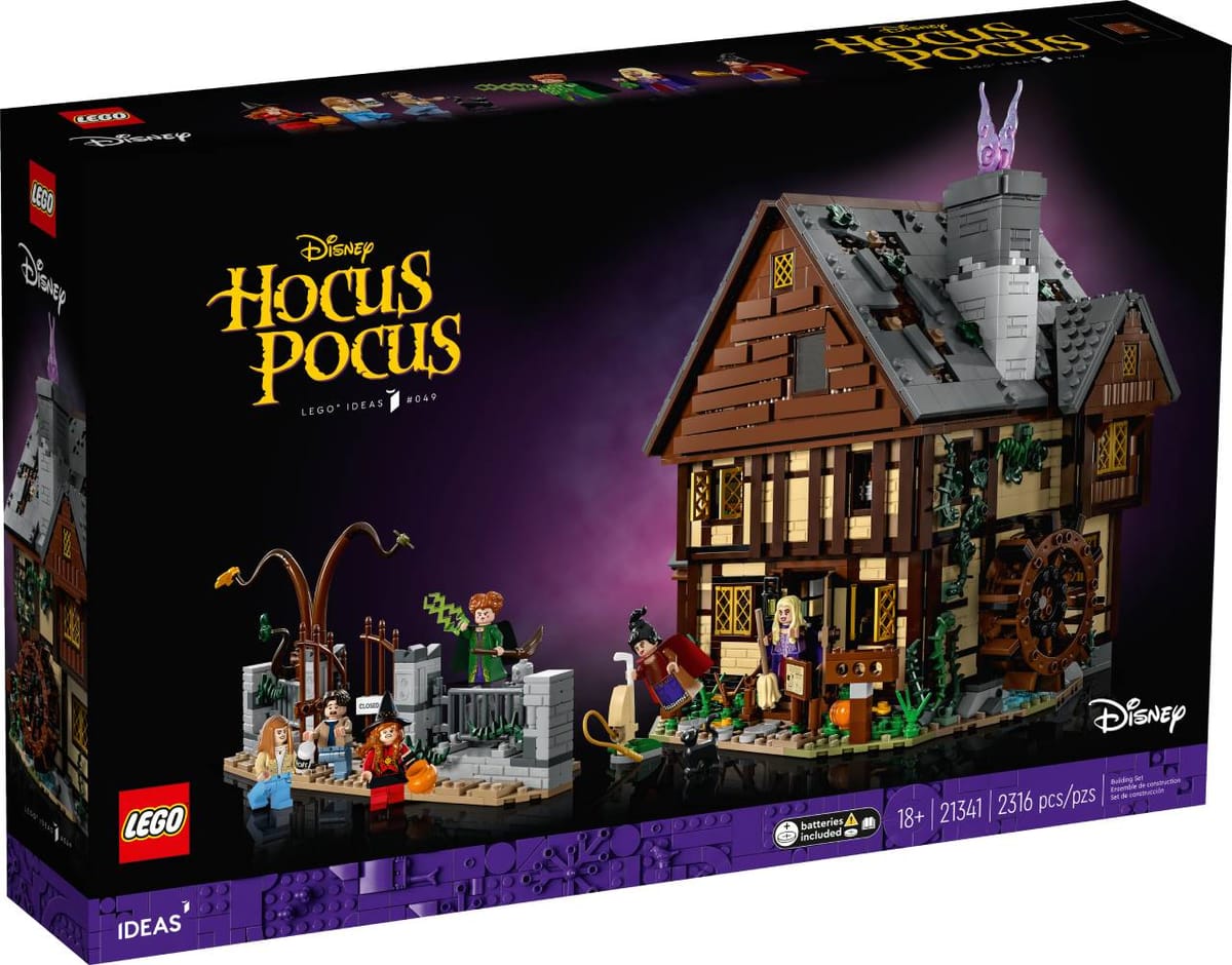 Haal Disney's Hocus Pocus in huis met deze bijzondere LEGO-set