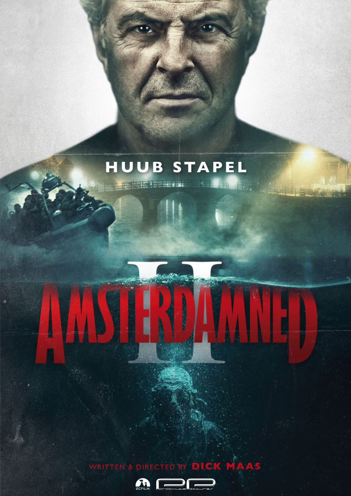 Dick Maas en producenten bevestigen: Amsterdamned 2 met Huub Stapel