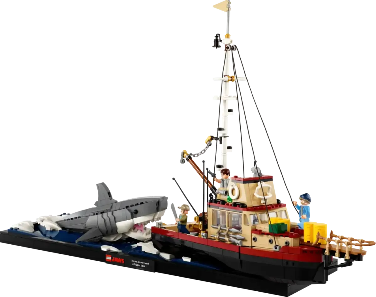 Jaws-LEGO vanaf augustus te koop