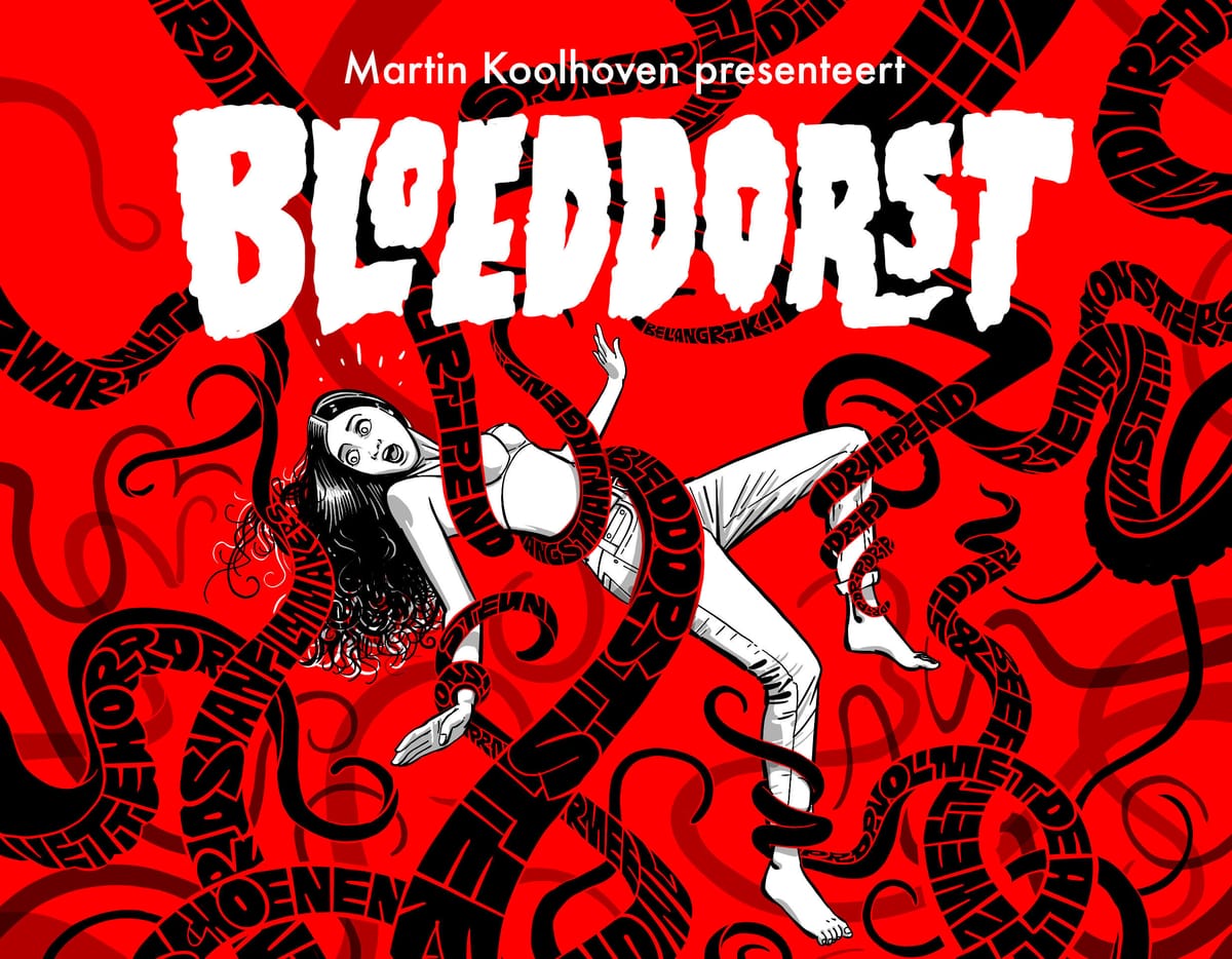 Pre-order horrorcomic Bloeddorst #2 nu en krijg vette extra's!