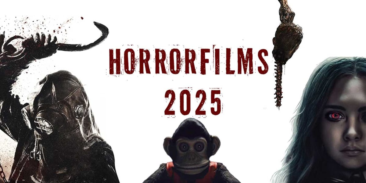 Overzicht Horrorfilms 2025 in de bioscoop met trailers