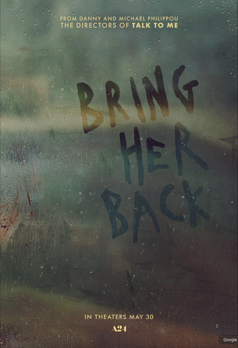 Teaser en poster voor nieuwe horrorfilm Bring Her Back