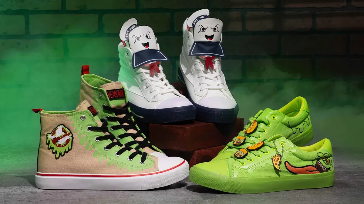 Ghostbusters-sneakers: Maak anderen groen van jaloezie