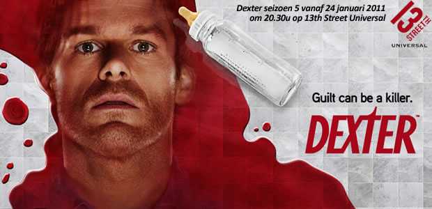 Dexter seizoen 5 in Nederland bij 13th Street en VPRO