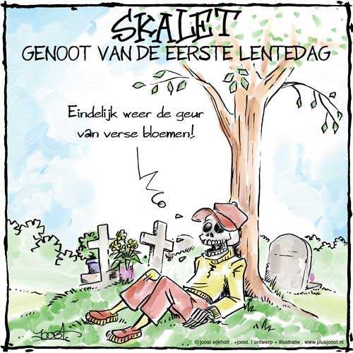 Skalet: De geur van verse bloemen...