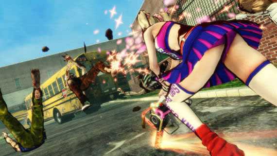 Schattige zombiegame Lollipop Chainsaw naar PS3 en Xbox