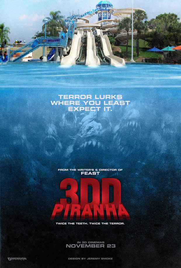 Ga je mee zwemmen? Fan poster Piranha 3DD