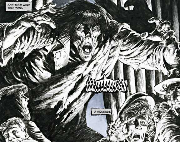 Comicrecensie: Frankenstein Alive! Alive!