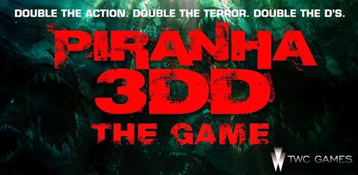 Piranha 3DD Game voor iOS en Android