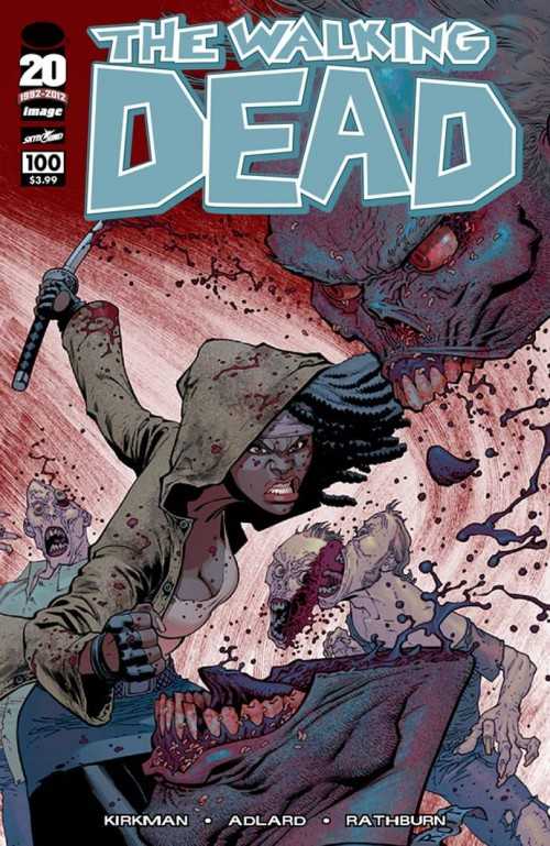 The Walking Dead #100 best verkochte comic deze eeuw