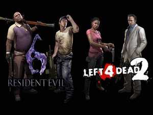 Spelersruil Resident Evil 6 en Left 4 Dead 2 op PC