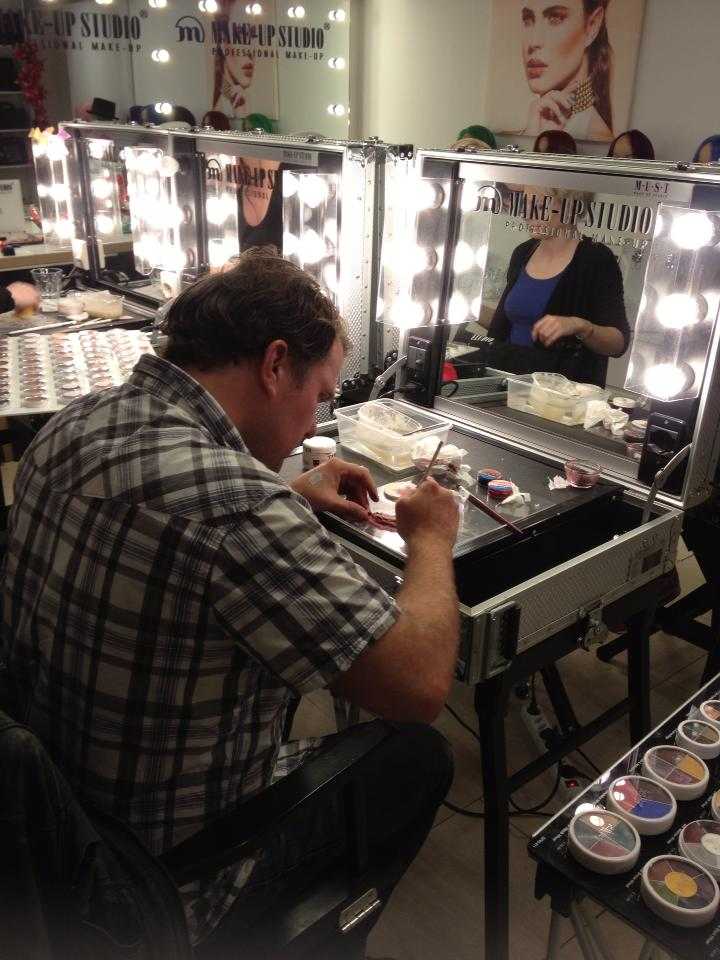 Halloween reportage: Drop Dead Gory Halloween Workshops bij Back Stage Amsterdam