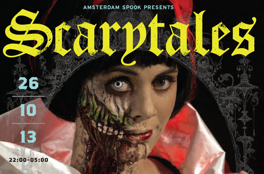 Halloween barst los in Amsterdam