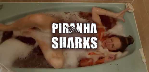 Heerlijke trailer Piranha Sharks