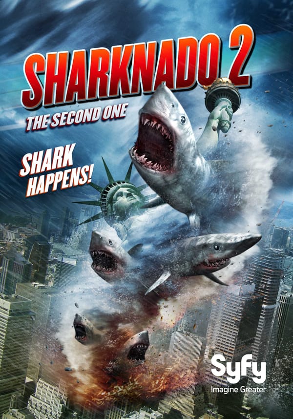 Sharknado 2: The Second One beleeft wereldwijde tv-premiere op  31 juli