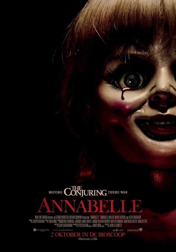 Annabelle poster en tv-clips