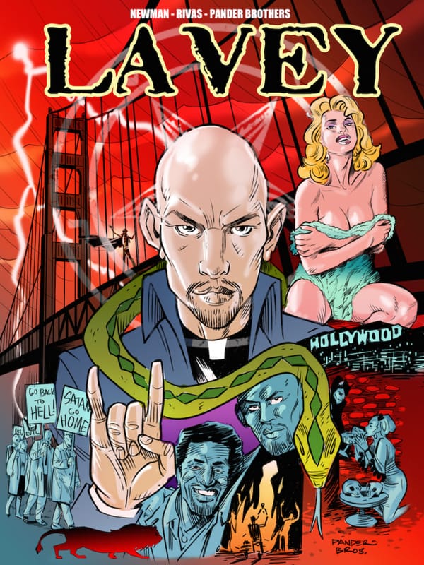 Satanist LaVey krijgt een strip en tv-serie