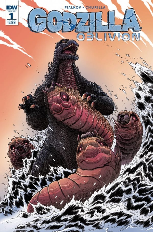 Godzilla slaat ook toe in nieuwe comicreeks Oblivion