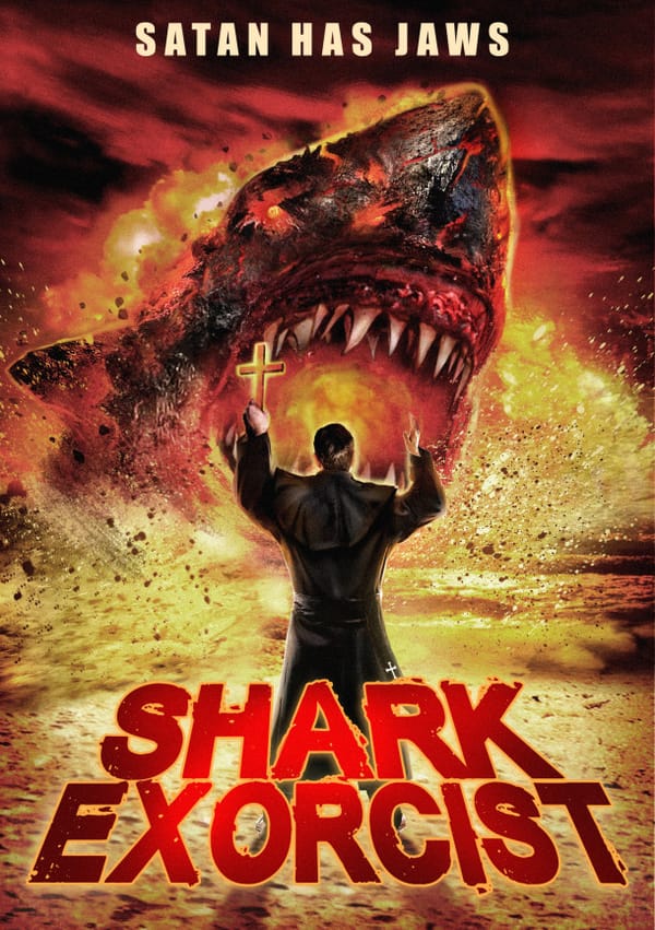 Kan het nog gekker? Trailer voor Shark Exorcist!