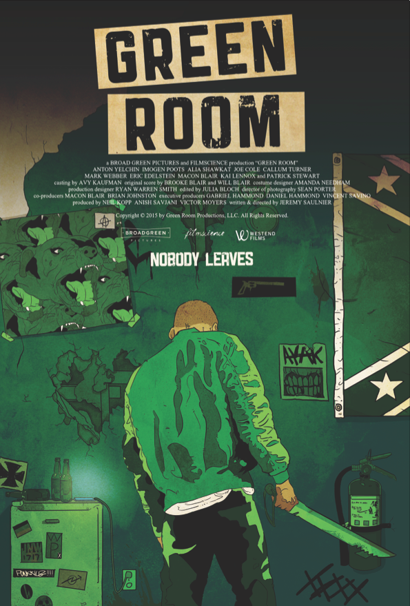 Bloederige trailer voor Green Room