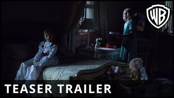 De poppen aan het dansen in trailer Annabelle 2: Creation