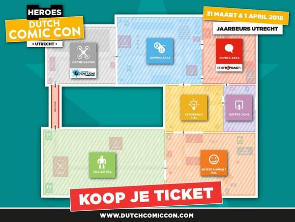 Heroes Dutch Comic Con 2018 grootser dan ooit