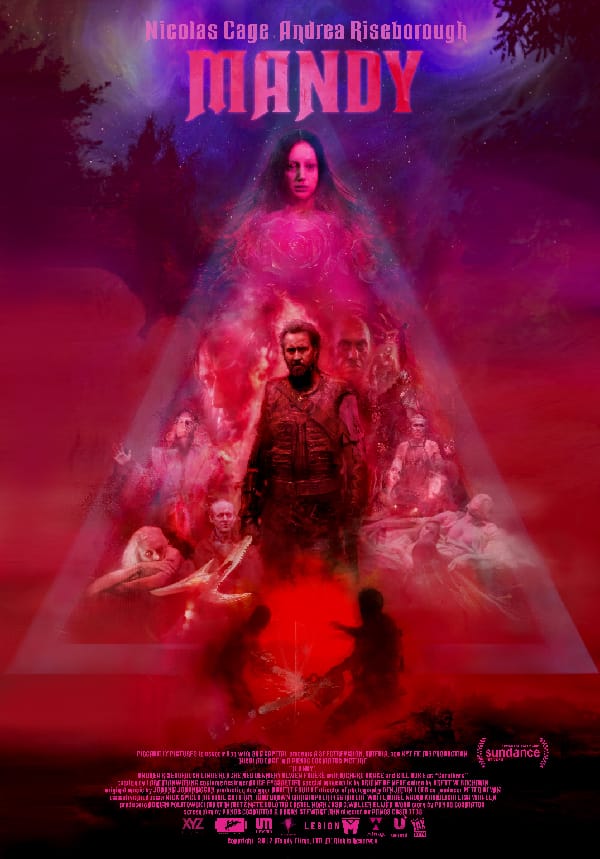 Nicolas Cage in trailer bizarre trailer Mandy