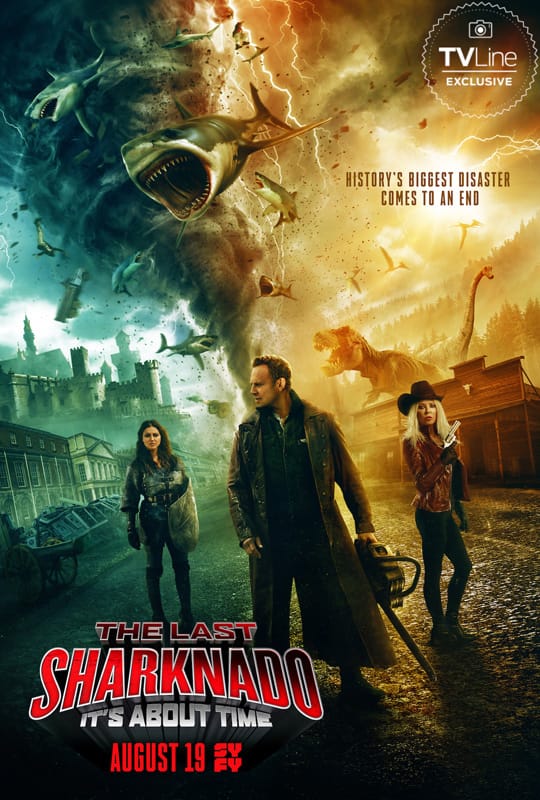 Trailer voor haaienhorrorparodie 'The Last Sharknado'