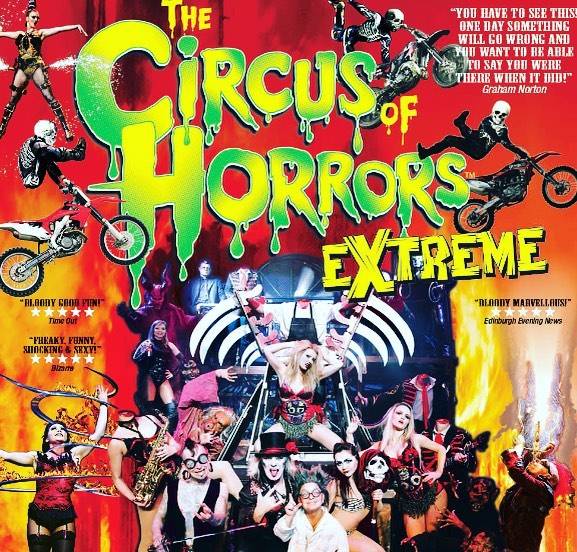 Actie: Met 30% korting naar The Circus of Horrors in Den Haag