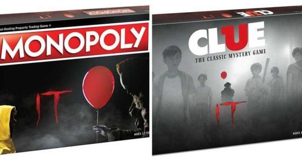 ´IT´ krijgt dit jaar een eigen Monopoly en Cluedo