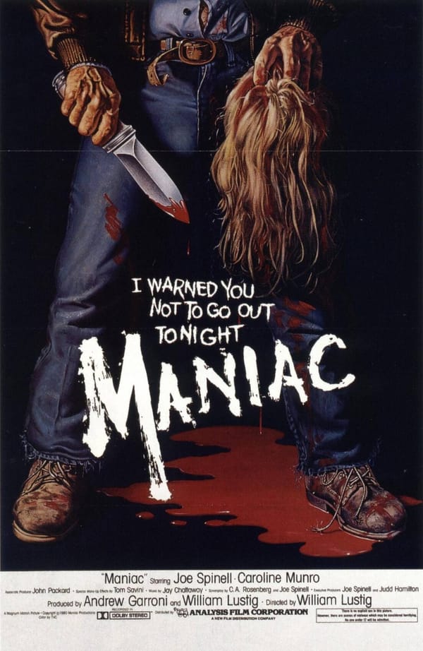 Slash-o-Rama: Maniac (William Lustig, 1980)