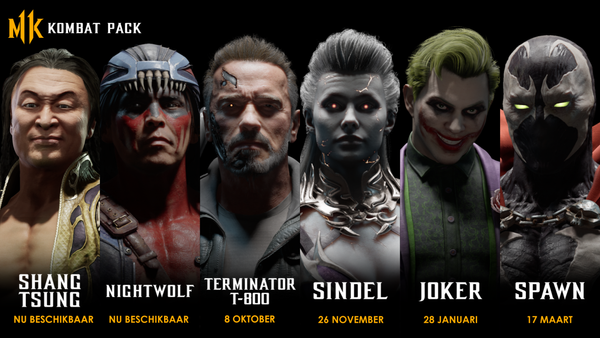 Spawn, Terminator en The Joker komen naar Mortal Kombat 11