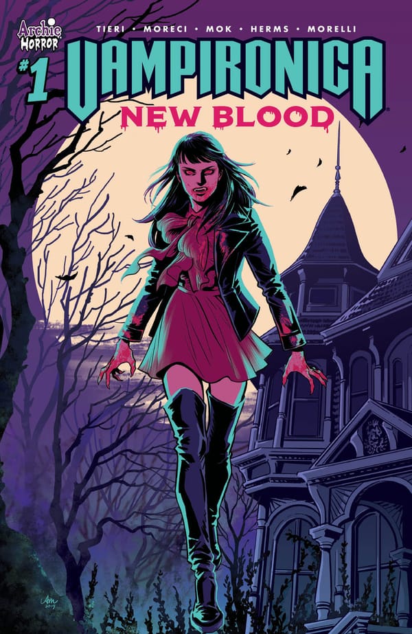 Vampironica keert terug met 5-delige comicreeks New Blood